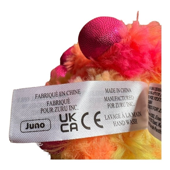 Zuru Coco Surprise Plush‎ Neon Juno Llama Stuffed Animal Fuzzy Furry Adorable 5” - Picture 7 of 9